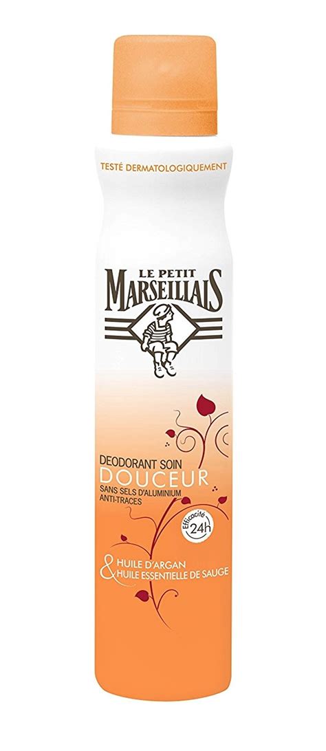 Le Petit Marseillais, Deodorant Spray Soin Doucer Huile d'Argan & Huile ...