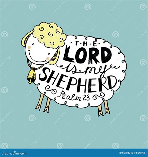 The Lord Is My Shepherd Royalty-Free Stock Image | CartoonDealer.com #31123624