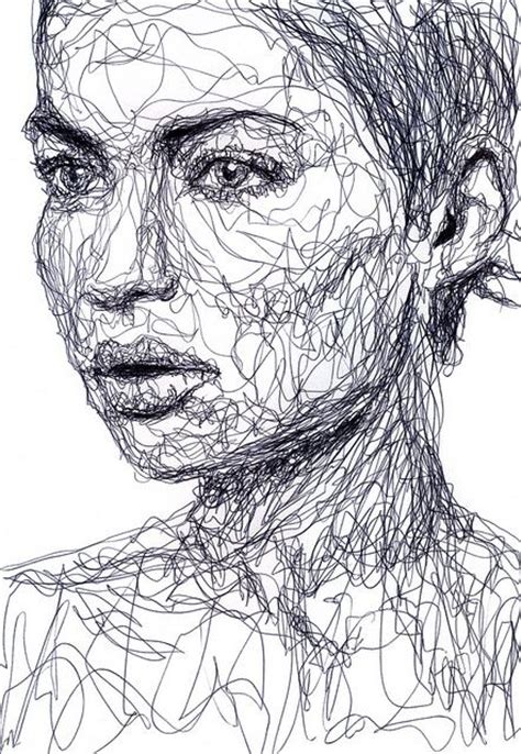 Kris Trappeniers | Line art drawings, Portrait drawing, Pencil portrait