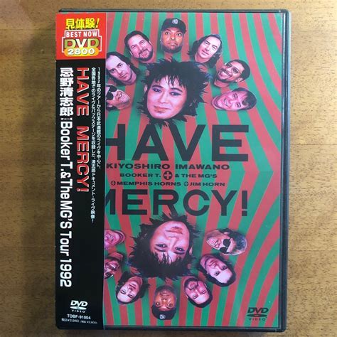 【目立った傷や汚れなし】【DVD】 忌野清志郎-Booker T.& The MG'S Tour 1992《Have Mercy!》 送料 ...