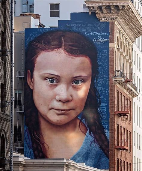 Greta Thunberg Mural — One Atmosphere