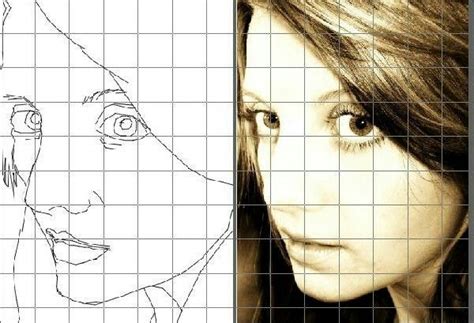 Grid Drawing Portraits | Rostros, Cuadricula, Dibujos