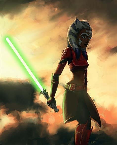 General Ahsoka- close up by Raikoh-illust on DeviantArt