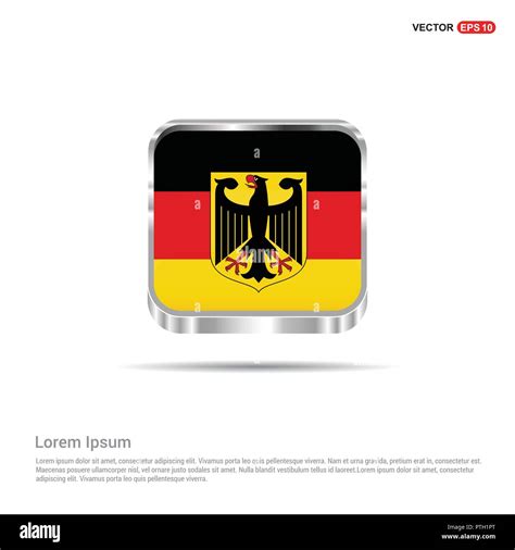 Germany flag design vector Stock Vector Image & Art - Alamy