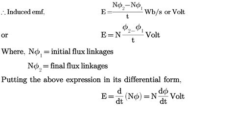 Faraday's Law of Electromagnetic Induction - Electrical Instrumentation