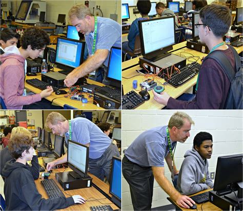 Viking Update: Hour of Code: Students Introduced to VEX Robotics & ROBOTC Programming