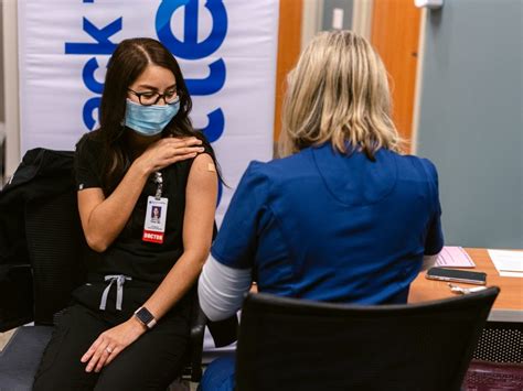 Baylor Scott & White-Round Rock Workers Get Coronavirus Vaccines ...