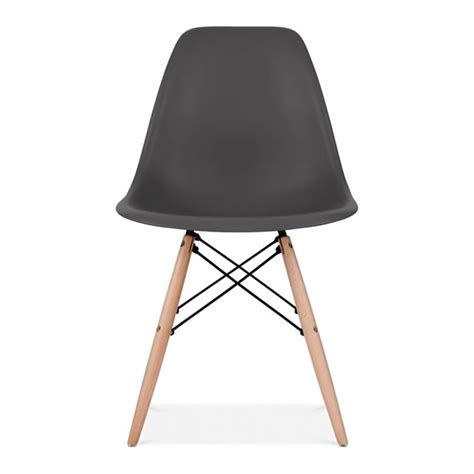 eames style dining chair set six by ciel | notonthehighstreet.com