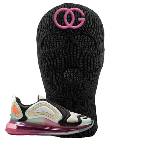 Air Max 720 WMNS Black Fossil Sneaker Black Ski Mask | Winter Mask to match Nike Air Max 720 ...