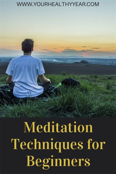 Beginner's Meditation Techniques - Easy Steps to Start Meditating