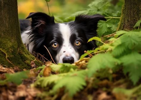 Premium AI Image | The Border Collie is a breed of herding dog