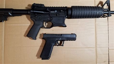 Two-fer.... wednesday? A Polymer 80 Rhino AR lower and a PF940V2. Both fully functional after a ...