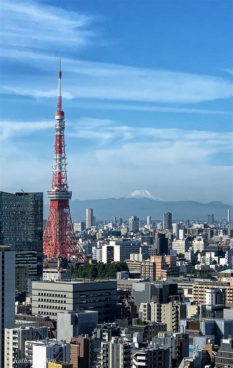 Good morning | Tokyo tower and Mt. Fuji | Katherine Wen | Flickr