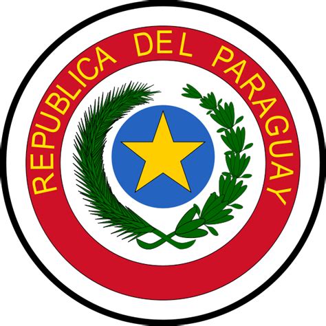 Escudo Nacional de la República del Paraguay para imprimir