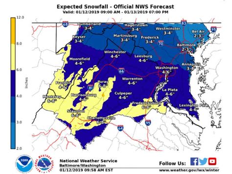 Snow Forecast In Baltimore County, Winter Weather Advisory Issued | Towson, MD Patch