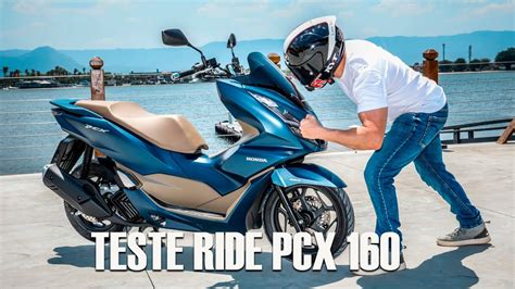 TEST RIDE HONDA PCX 160 2023 | TOP SPEED | FICOU LUXO MESMO ? - YouTube