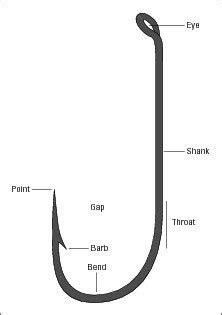 The Anatomy of a Fishing Hook - dummies