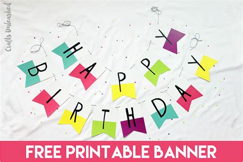 Printable Happy Birthday Banner Letters Pdf Free Printable Banner Happy ...