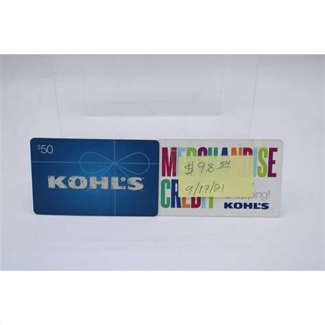 Kohls Gift Card | Property Room