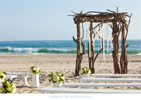 Southern California Beach Wedding Venue in Malibu - Wedding Décor ...