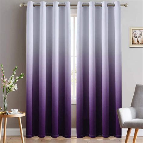 purple blackout curtains