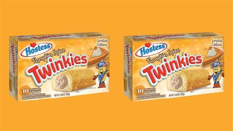 Pumpkin Spice Snack Cakes : Pumpkin Spice Twinkies