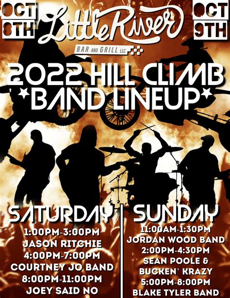 Hill Climb Party Weekend — Little River Bar And Grill