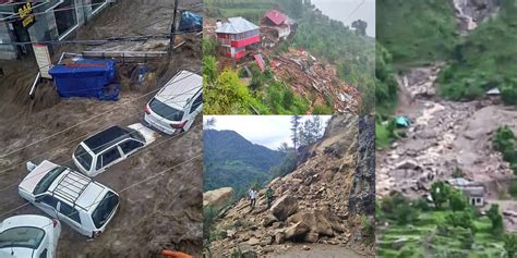 Himachal: Heavy Monsoon Rain Brings Destruction Across State, Causes Loss of Lives, Property ...