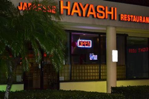 HAYASHI JAPANESE RESTAURANT AND SUSHI BAR, Palm Beach Gardens - Menu ...