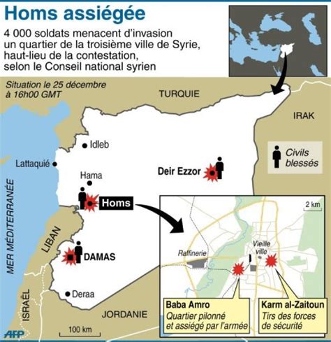 Syrie: un quartier de Homs "assiégé", la Ligue arabe appelée à agir