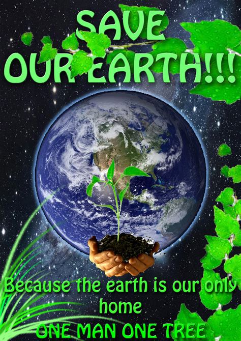 Save Earth Poster by CptODIX on DeviantArt