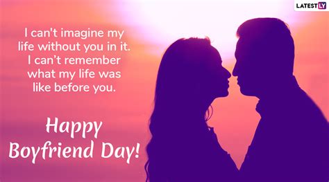 Happy National Boyfriend Day 2019 Greetings: Cute Wishes, Greetings, GIFs, WhatsApp Stickers ...