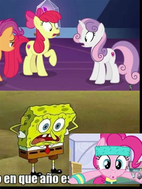 SPONGEBOB AND MLP! Blank Template - Imgflip