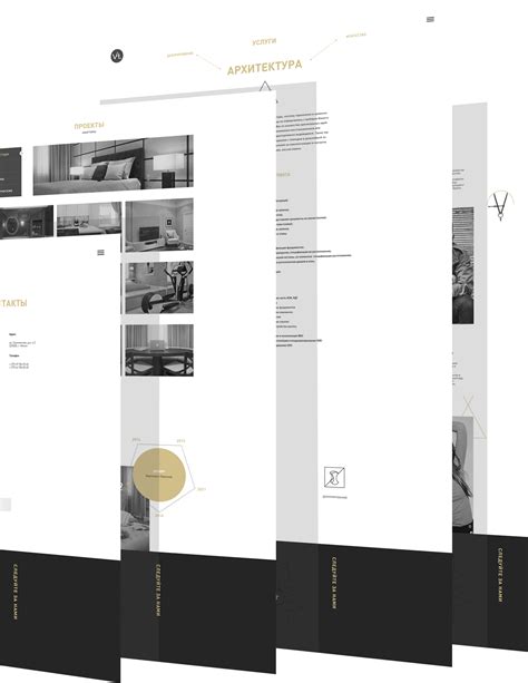 VAE architects web-site on Behance