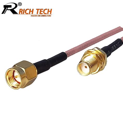 Promotion! SMA Female to Male Coaxial Cable Antenna Adapter 15cm RG316 Pigtail RF Coaxial Cable ...