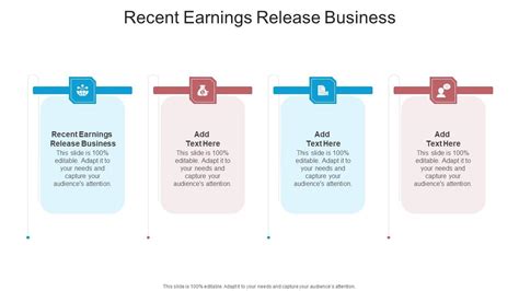 Recent Earnings Release Business In Powerpoint And Google Slides Cpb