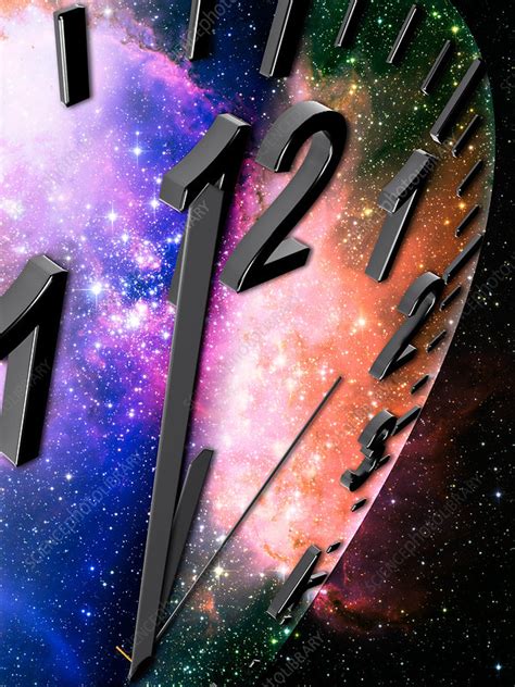 Space Clock - Stock Image - C003/2755 - Science Photo Library