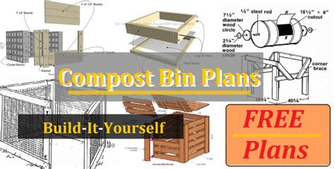 Compost Bin Plans - All Free Plans - Construct101