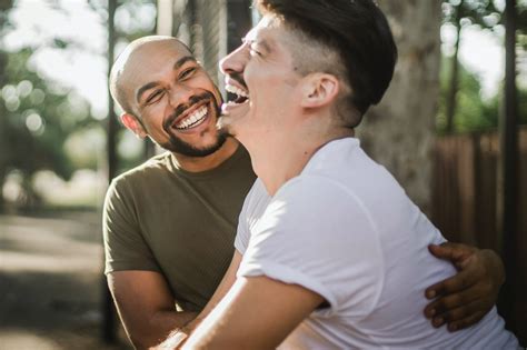 Two Men Laughing · Free Stock Photo