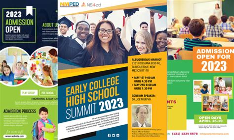 Attractive design school college university education,flyer,poster ...