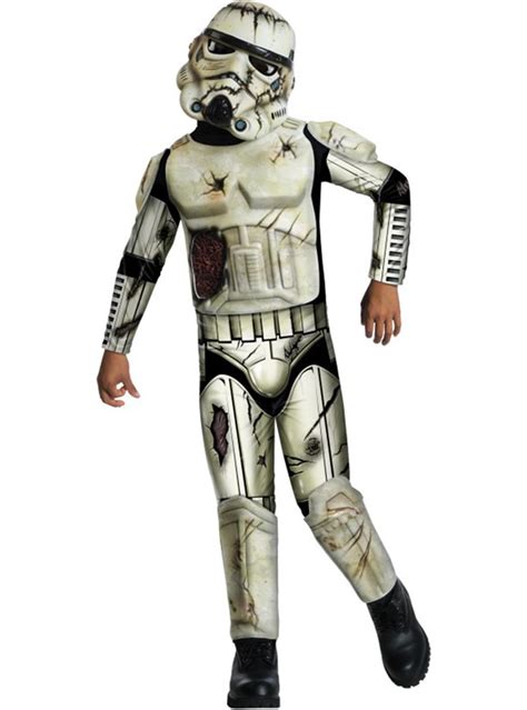 Stormtrooper zombie costume for a boy. Express delivery | Funidelia