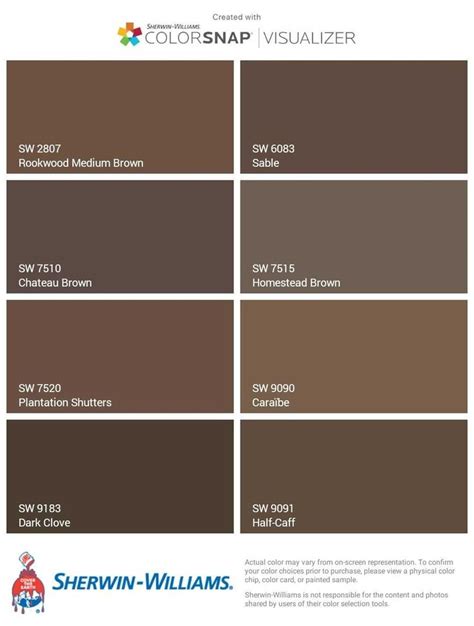 sherwin williams browns - Google Search | Exterior paint colors for ...