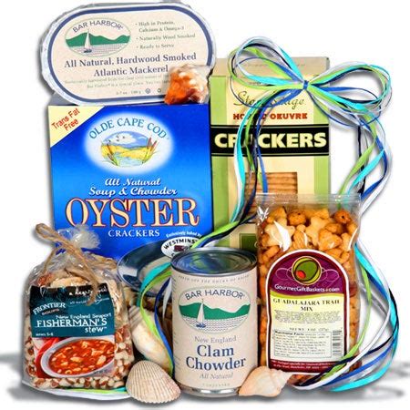 Catch Of The Day – Seafood Gift Basket Stack | Olia