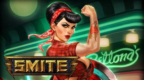 SMITE: Bellona, Rock-A-Bellona skin - Gameplay - YouTube