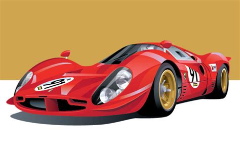 These Awesome Prints Of Historic Racing Cars Would Look Great In Your ...