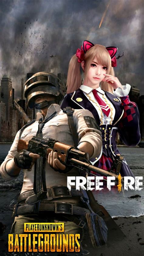 [100+] Pubg Vs Free Fire Wallpapers | Wallpapers.com