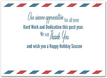 Employee Holiday cards - Employee Christmas Cards - Employee Thanksgiving Cards