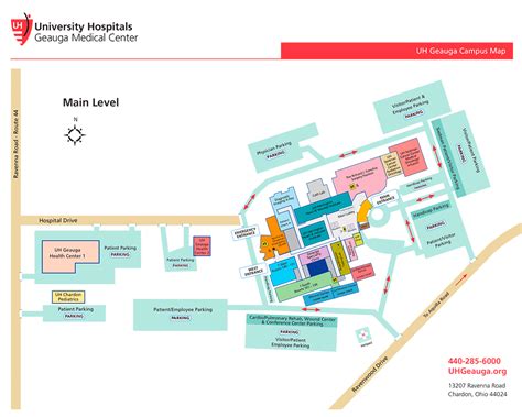 University Hospitals Cleveland Main Campus Map