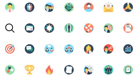 5 Popular Icon Styles for your Presentations | Just Free Slide