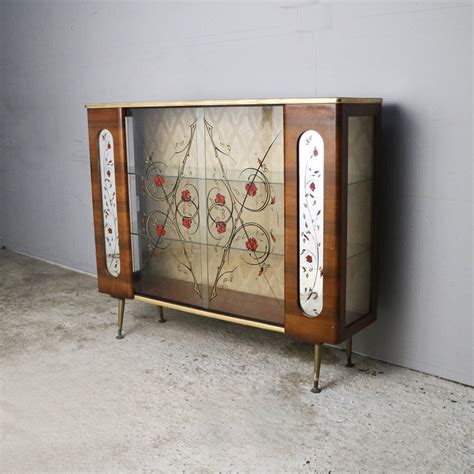 1950’s vintage glass display cabinet by proper. | notonthehighstreet.com